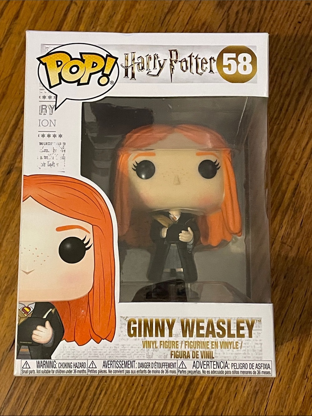 Funko Ginny Weasley Vinyl Figure - Orange Hair